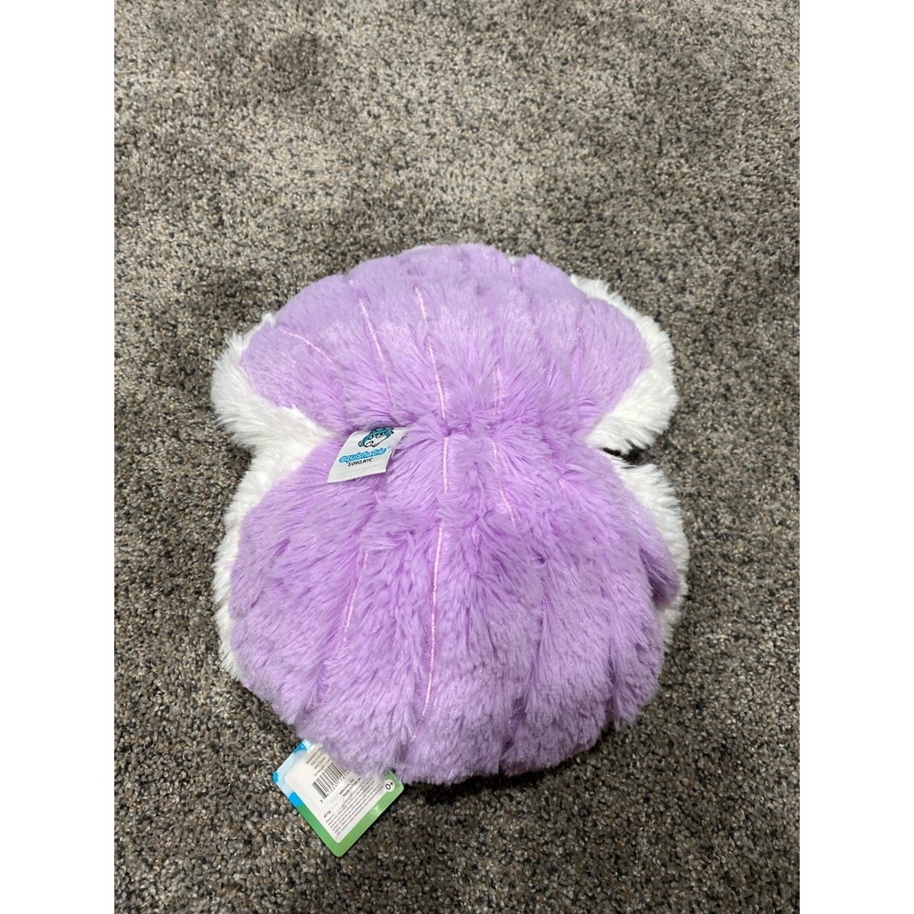 Squishable Clam with Pearl Plush Stuffed Animal Purple Pink Shell SOHO NYC NWT - Picture 2 of 3